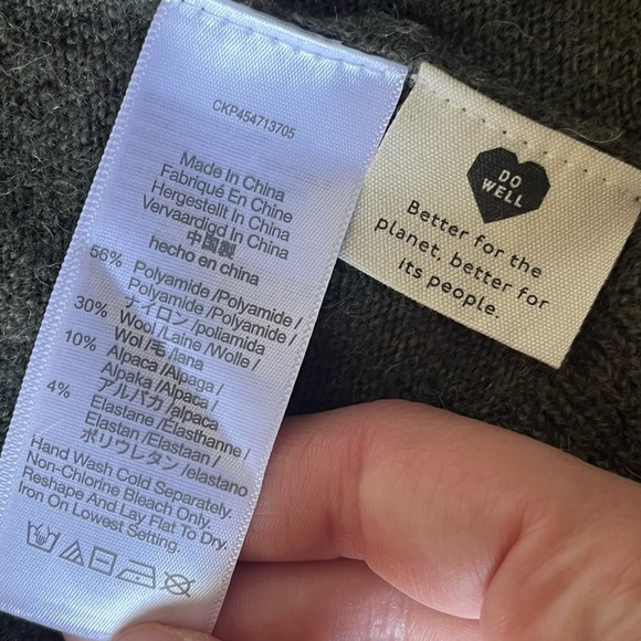 Madewell Super Soft Forrest Green Open-Front Cardigan W/ Pockets  SIZE SMALL - Picture 6 of 8